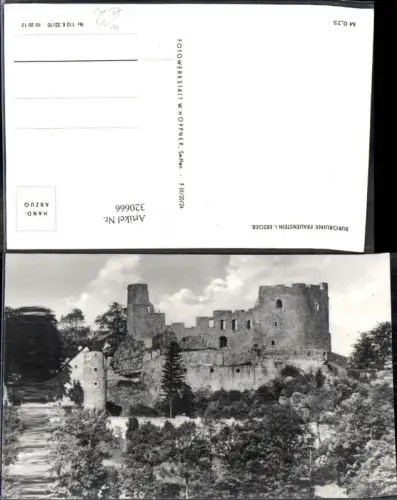 320666,Burgruine Frauenstein i. Erzgebirge Frauenstein i. Sachsen