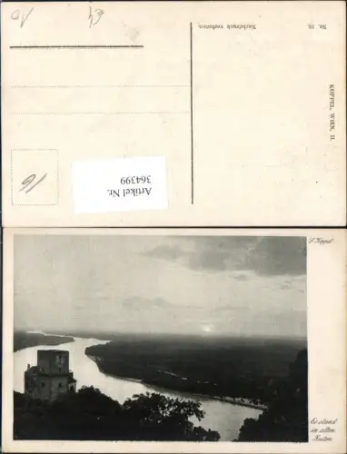 364399,Burg m. Flusstal Es stand in alten Zeiten Koppel