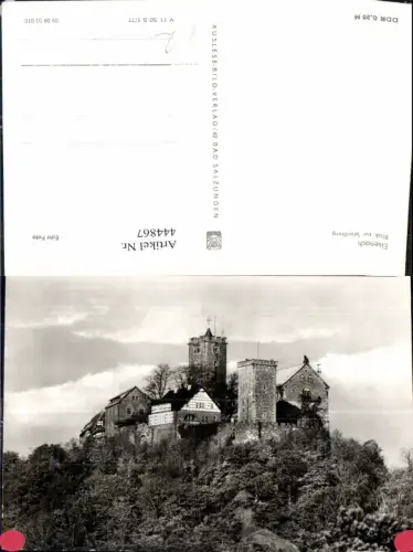 444867,Foto Ak Burg Wartburg Eisenach