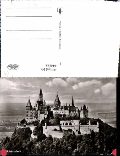 444888,Foto Ak Burg Hohenzollern