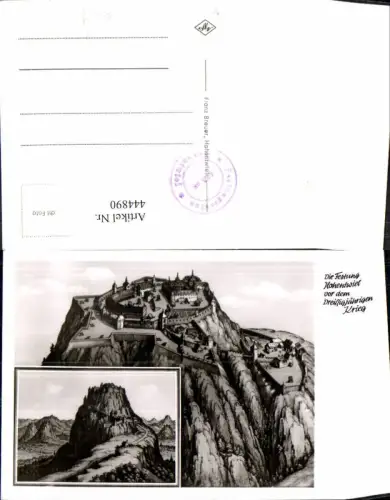 444890,Mehrbild Ak Schloss Festung Hohentwiel v. d. Dreißigjährigen Krieg