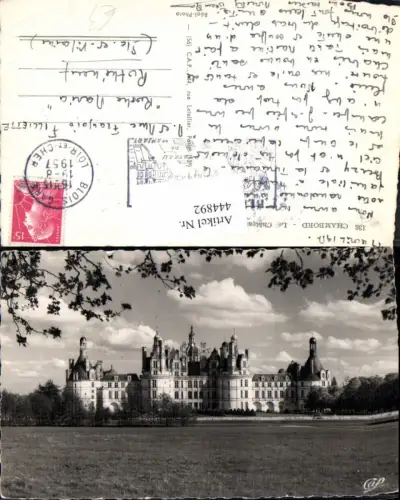 444892,Chambord Le Chateau Schloss