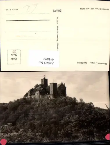 444899,Foto Ak Burg Eisenach Wartburg