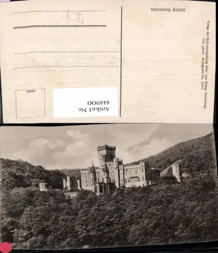 444900,Schloss Stolzenfels Koblenz