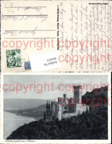 464523,Schloss Burg Stolzenfels a. Rhein