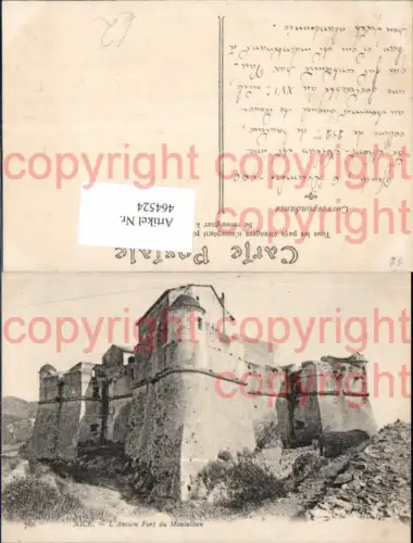 464524,Burg Nice Nizza L Ancien Fort du Montalban