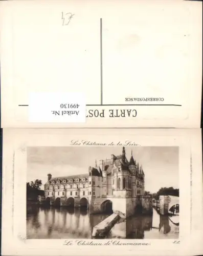 499130,Schloss Les Chateau de la Loire Le Chateau de Chenonceaux Passepartout