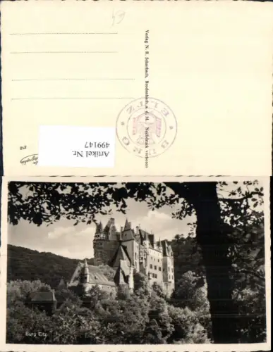 499147,Foto Ak Burg Eltz Münstermaifeld