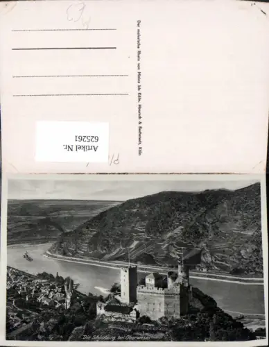 625261,Die Schönburg b. Oberwesel Burg