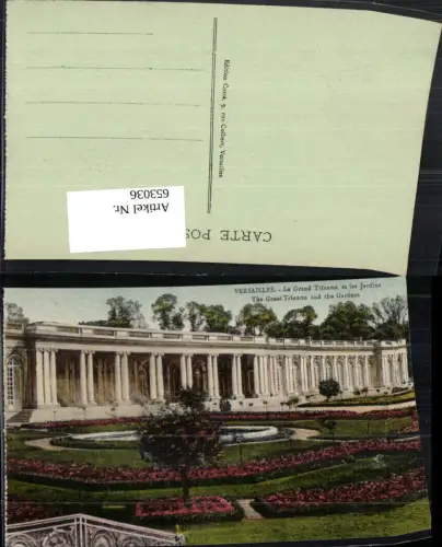 653036,Versailles Le Grand Trianon et les Jardins France