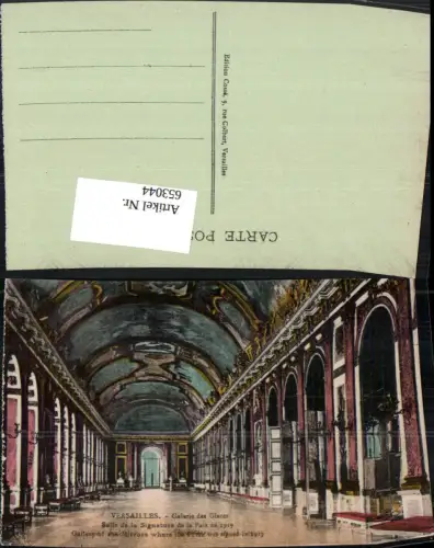 653044,Versailles Galerie des Glaces Spiegelsaal Interieur Schloss France