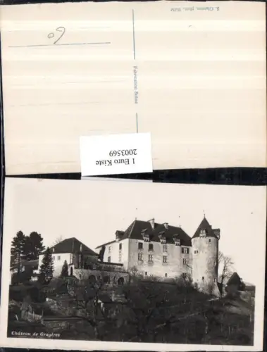 ,Chateau du Gruyeres Schloss Burg Greyerz Kt Freiburg