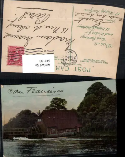 647190,Wassermühle Mühle