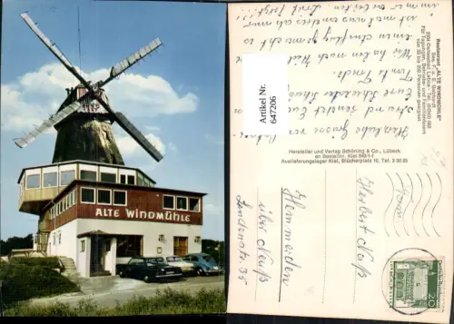 647206,Ostseebad Laboe Restaurant Alte Windmühle