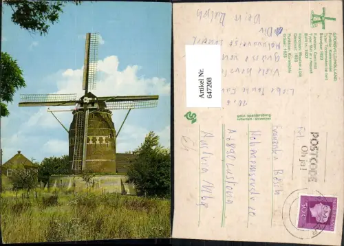 647208,Gronsveld Holland Korenmolen Windmühle