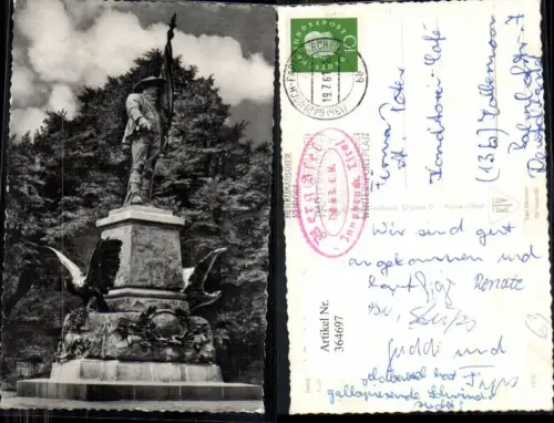 364697,Statue Innsbruck Berg Isel Andreas Hofer Denkmal
