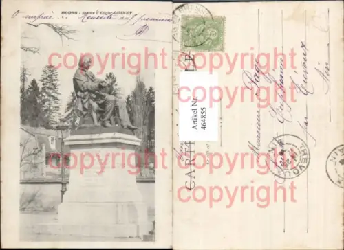 464855,Bourg Statue d Edgar Quinet Monument