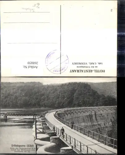 268859,Urfttalsperre Eifel Sperrmauer Talsperre Schleiden Heimbach