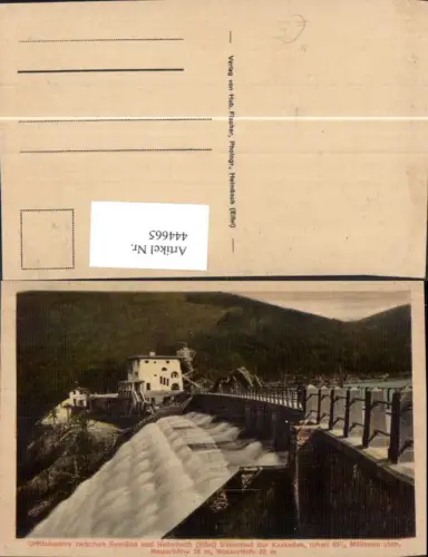 444665,Talsperre Urttalsperre Gemünd u. Heimbach Eifel Kaskaden