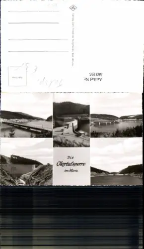 563195,Mehrbild Ak Altenau Okertalsperre i. Harz Talsperre