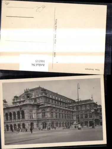 166315,Wien Staatsoper Oper
