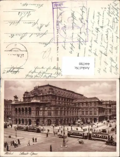 444780,Wien Staatsoper Oper