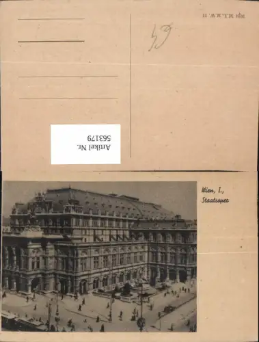 563179,Wien Staatsoper Theater Oper