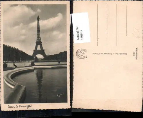 430863,Turm Paris Eiffelturm La Tour Eiffel