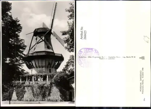 268425,Foto Ak Potsdam Sanssouci Historische Mühle Windmühle