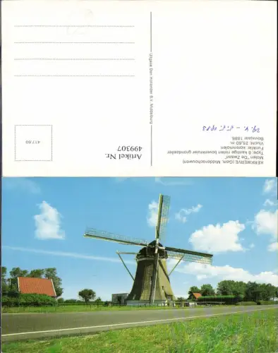 499307,Windmühle Kerkwerve Molen De Zwaan Middenschouwen