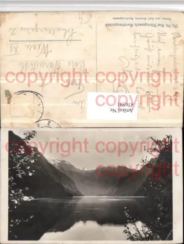 476591,Königssee See b. Berchtesgaden Bergkulisse
