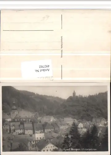 492702,Bad Berneck im Fichtelgebirge Teilansicht