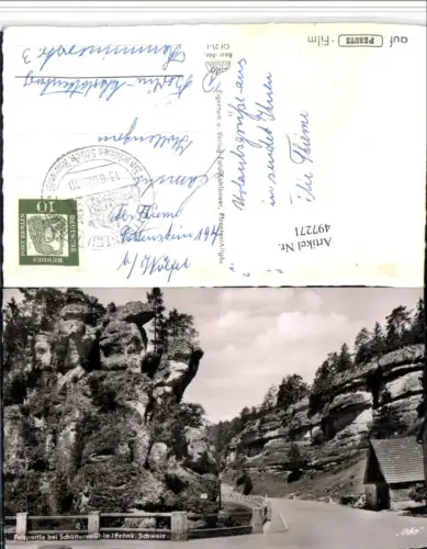 497271,Felspartie b. Schüttersmühle b. Pottenstein