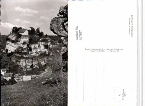 507657,Pottenstein in d. Fränkischen Schweiz Teilansicht