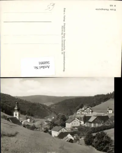 560991,Foto Ak Oberwarmensteinach Warmensteinach i. Fichtelgebirge Totale