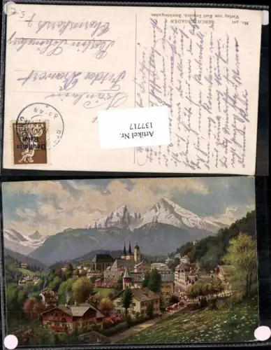 137717,Berchtesgaden H. Treiber signiert