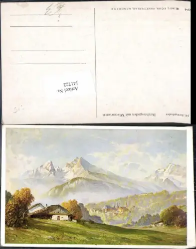 141722,H. Sengthaler Berchtesgaden m. Watzmann