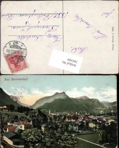 384389.Bad Reichenhall Totale Bergkulisse