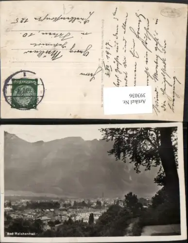 393036,Bad Reichenhall Totale Bergkulisse