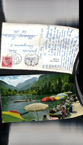 417449,Thumsee See b. Bad Reichenhall See-Wirt-Terrasse Boot
