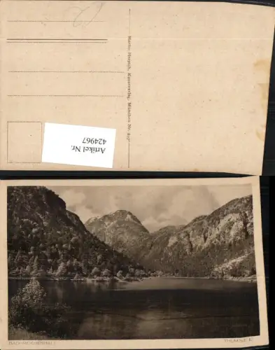 424967,Bad Reichenhall Thumsee See Bergkulisse