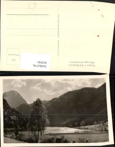 432941,Thumsee See b. Bad Reichenhall geg. Ristfeuchthorn