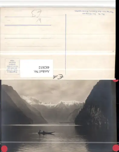 482852,Königssee See b. Schönau Zille Bergkulisse