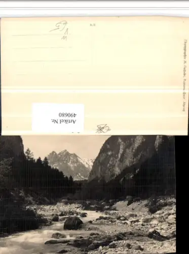 490680,Ramsau b. Berchtesgaden Partie Bergkulisse pub Foto H. Gutjahr