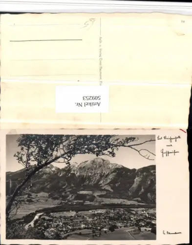 509253,Bad Reichenhall Totale m. Hochstaufen Bergkulisse