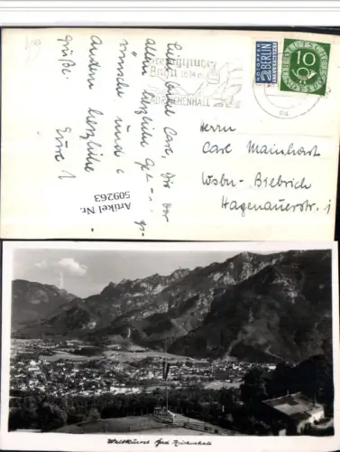 509263,Bad Reichenhall Totale Bergkulisse