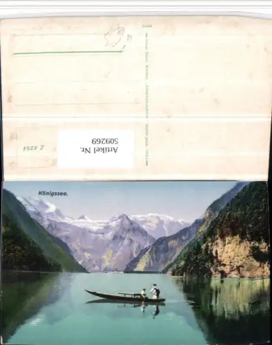 509269,Königssee See b. Schönau Zille Bergkulisse pub Ottmar Zieher 4254