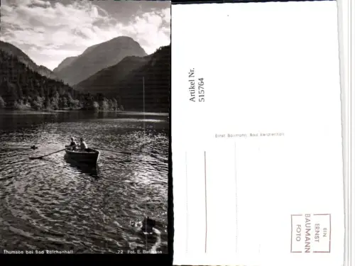 515764,Thumsee See b. Bad Reichenhall Ruderboot Boot