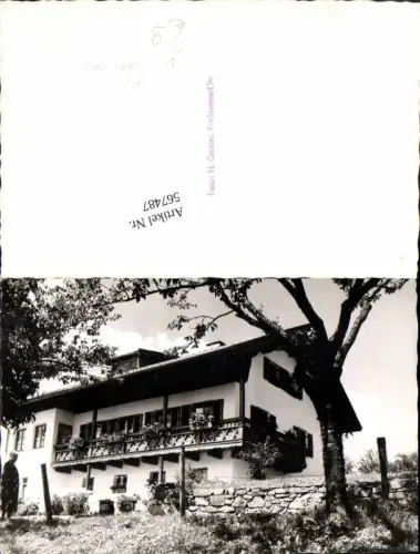 567487,Foto-AK Freilassing Pension pub H. Geister