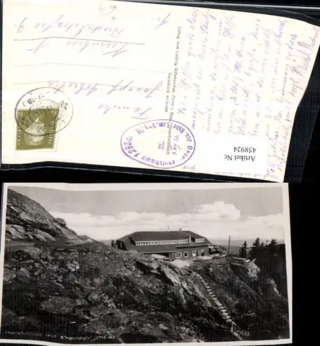 458924,Osserschutzhaus Berghütte b. Lam